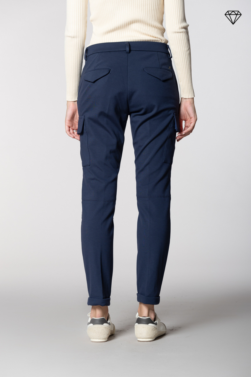 Chile City pantalon cargo femme en jersey technique slim fit ①