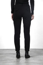 Chile City pantalone cargo donna in jersey tecnico slim fit