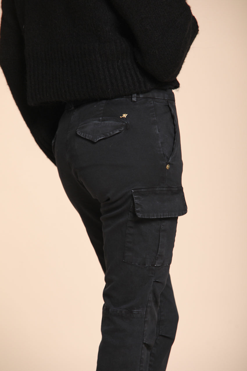 Chile City pantalón cargo mujer en raso slim fit