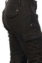 Chile City Damen-Cargohose aus Satin mit slim fit