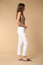 Chile City women's cargo pants in gabardine slim fit