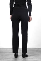 Kik Chinohose für Damen aus technischem Jersey mit slim fit