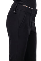 Kik Chinohose für Damen aus technischem Jersey mit slim fit