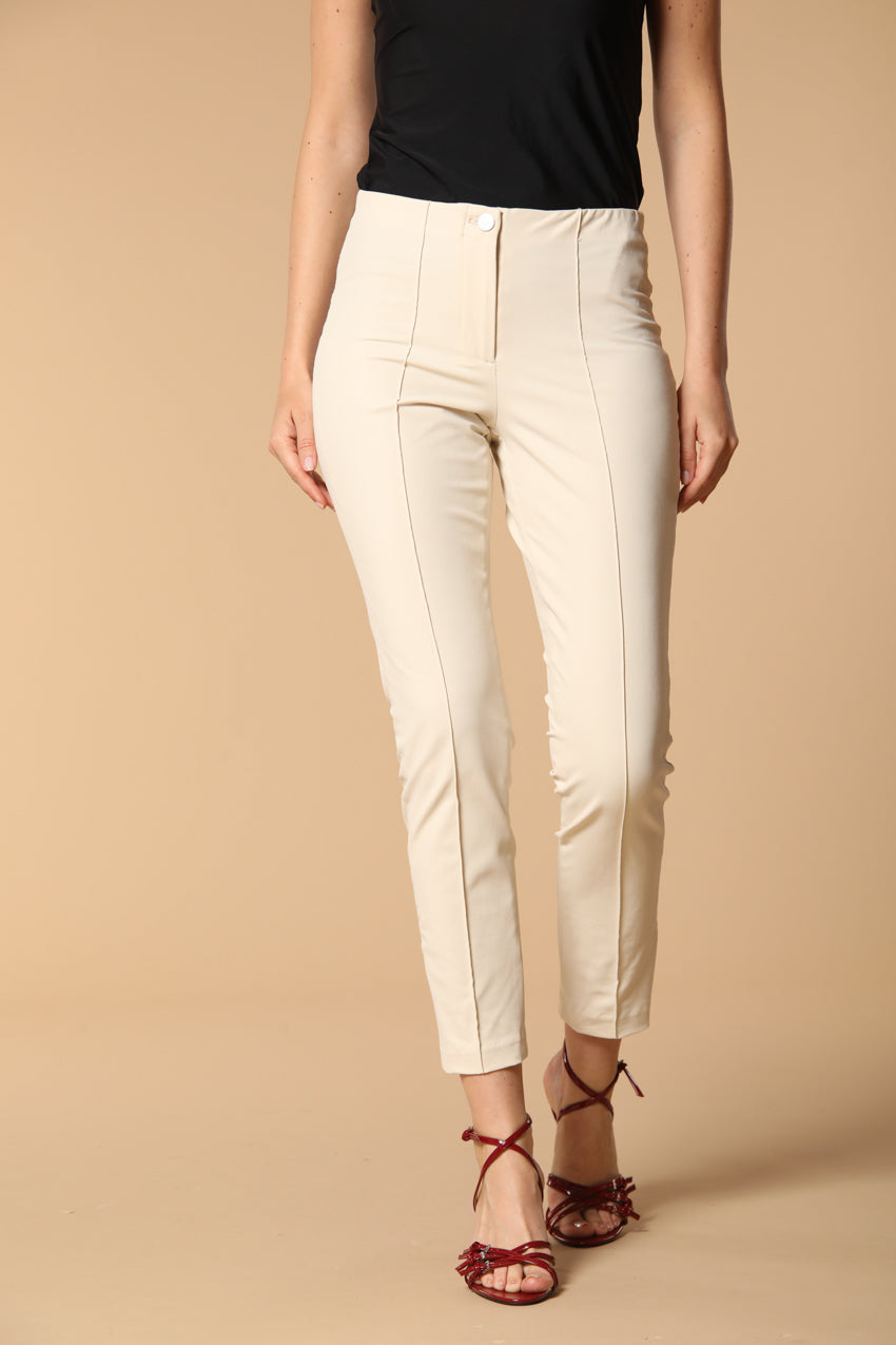 Milano women's chino pants in cotton twill slim fit