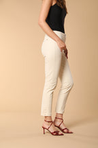 Milano women's chino pants in cotton twill slim fit