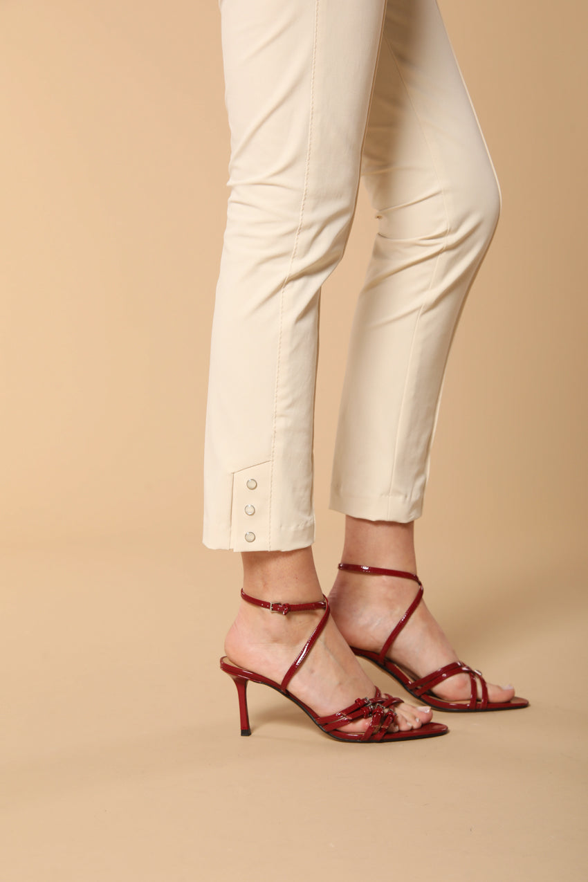 Milano women's chino pants in cotton twill slim fit