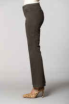 Milano Flare pantalon chino femme en satin slim fit