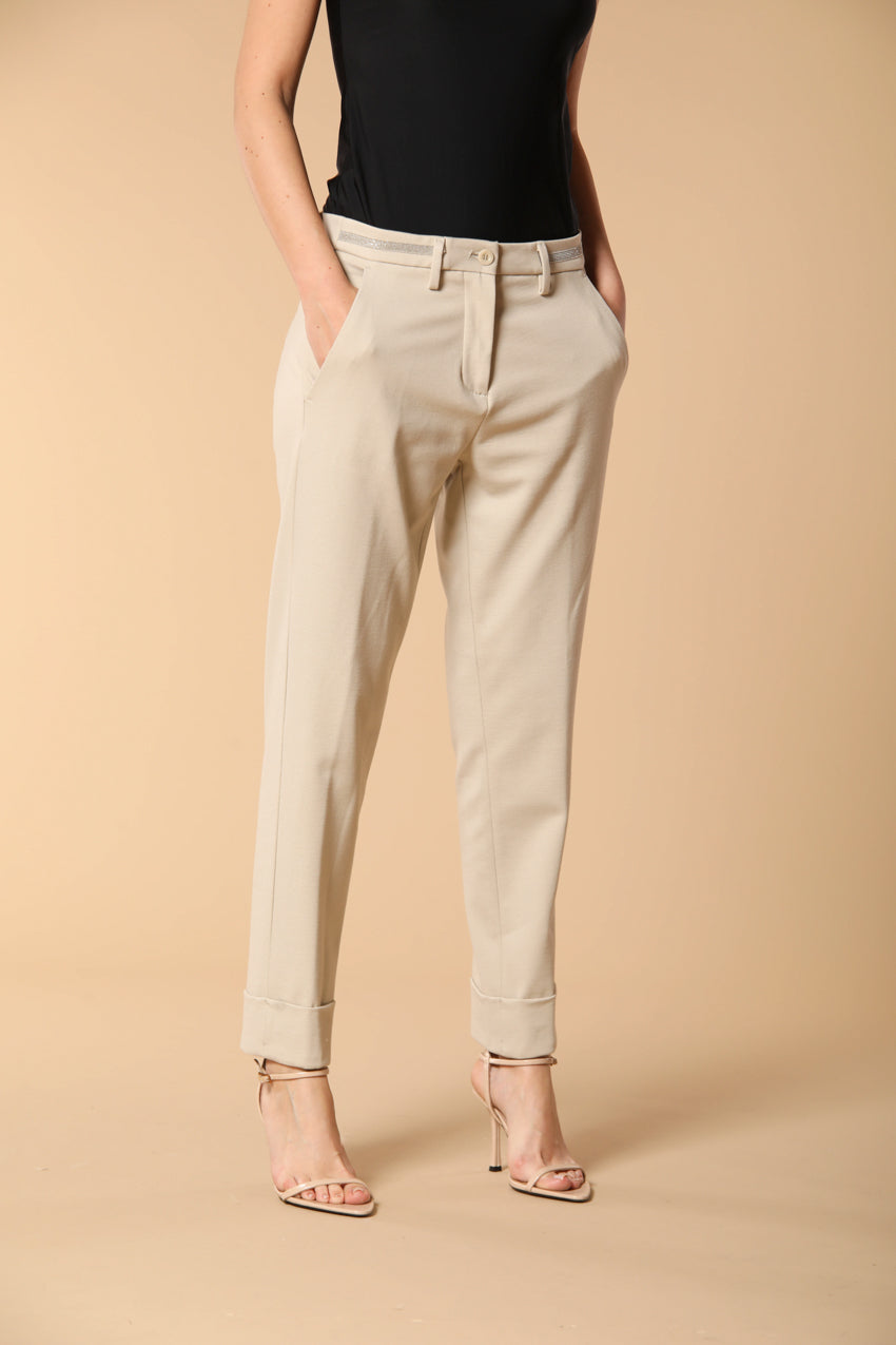 New York Carrot women's chino pants in jersey carrot fit 