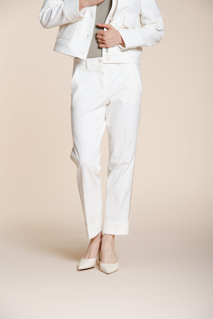 New York Carrot pantalón chino mujer en jersey carrot fit