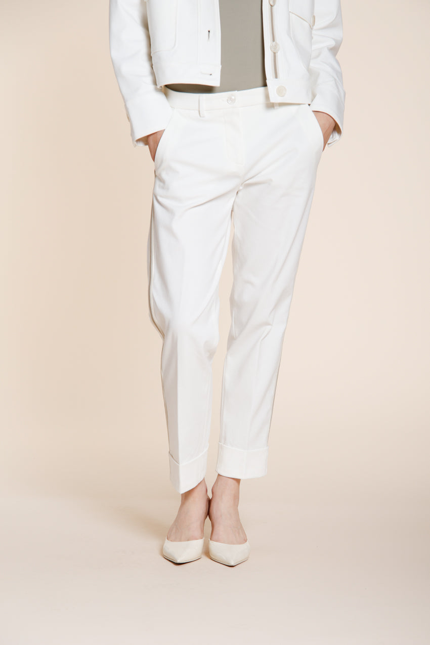 New York Carrot pantalón chino mujer en jersey carrot fit