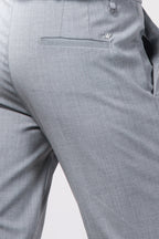 New York Carrot pantalon chino femme en laine carrot fit