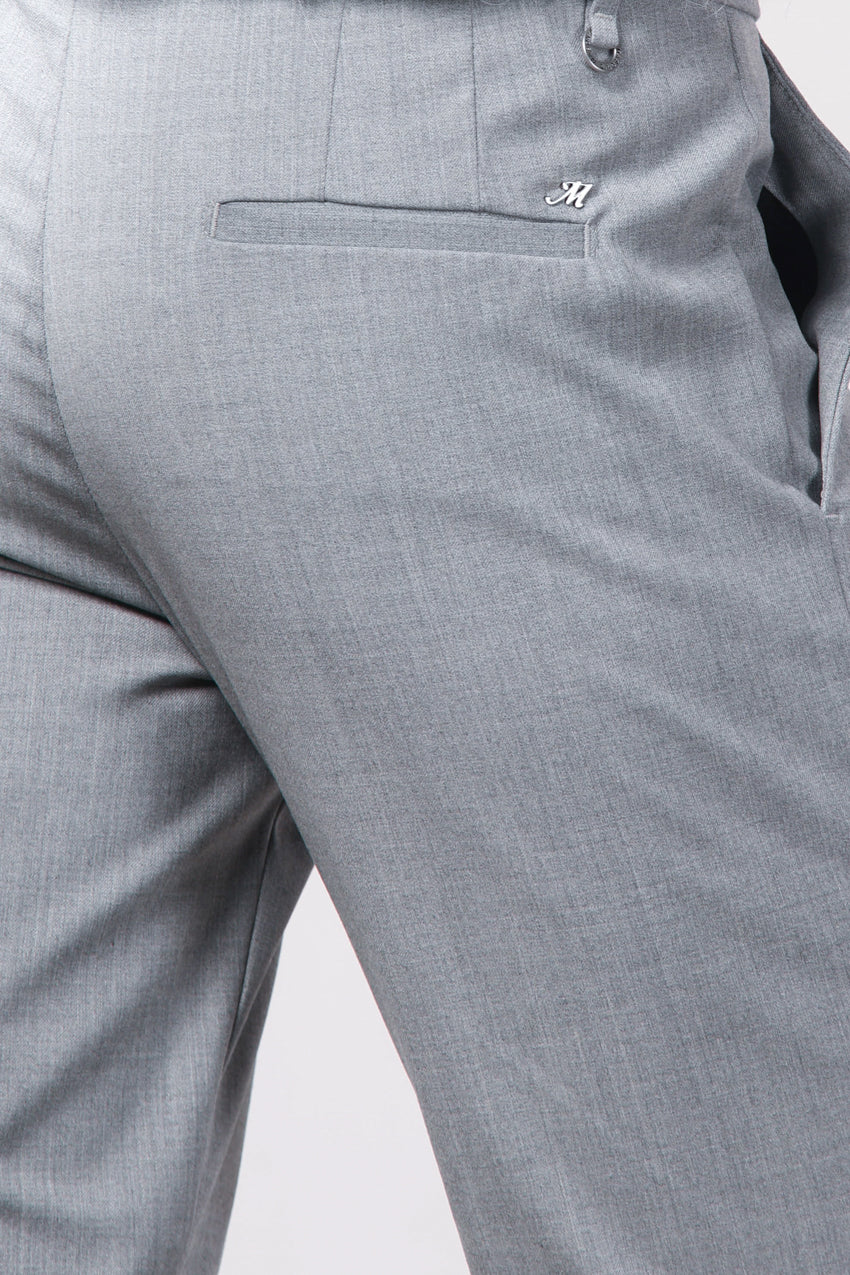 New York Carrot pantalon chino femme en laine carrot fit