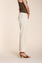 New York Carrot Hose Chino Damen aus Stretch-Satin carrot fit ①