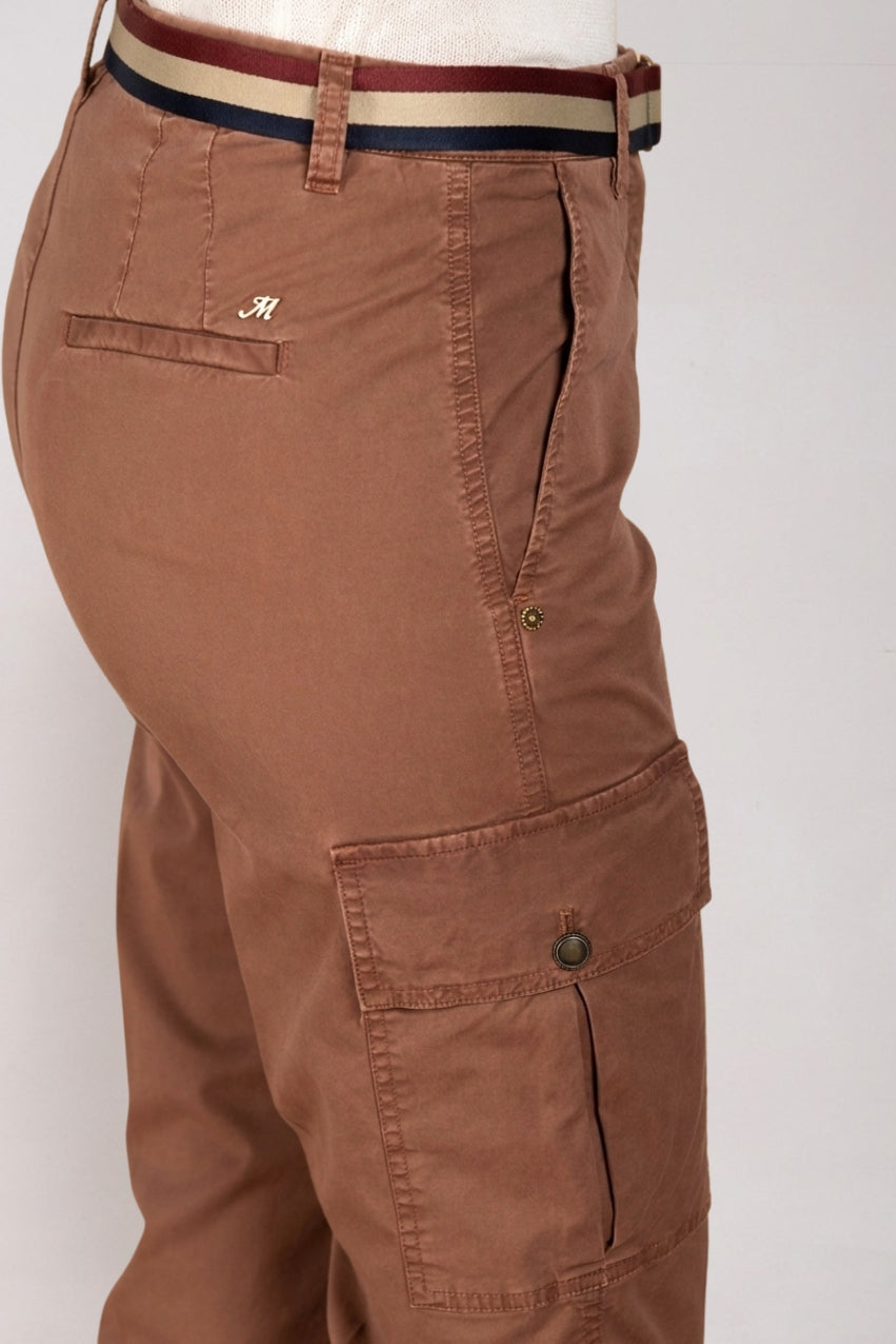 Marlene Cargo women's cargo pants in lightweight stretch twill carrot fit