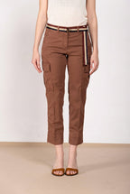 Marlene Cargo women's cargo pants in lightweight stretch twill carrot fit