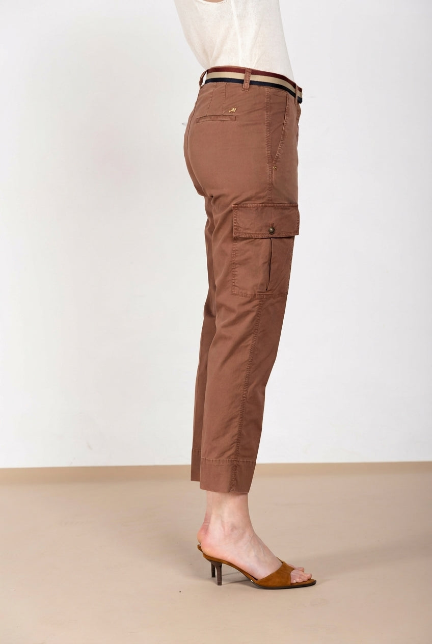 Marlene Cargo women's cargo pants in lightweight stretch twill carrot fit