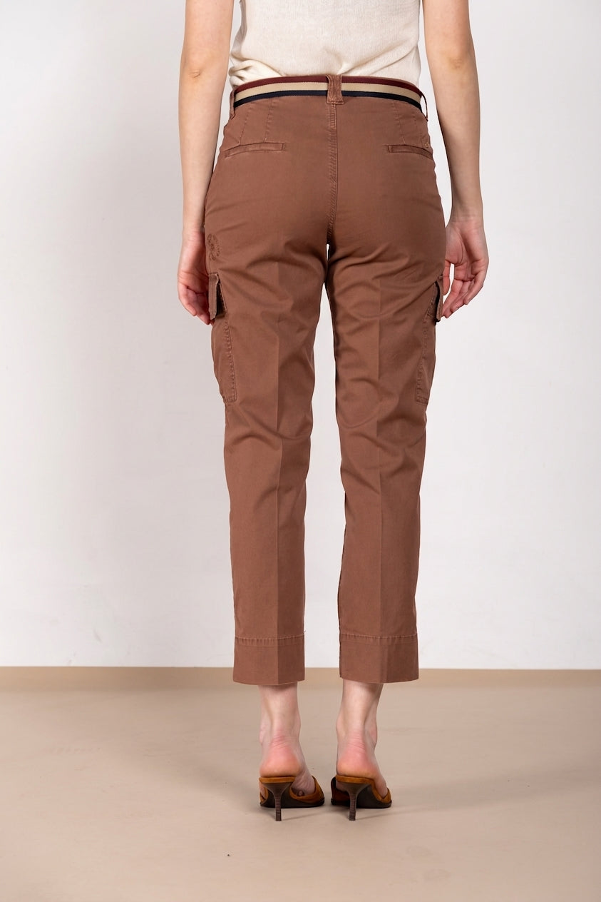 Marlene Cargo women's cargo pants in lightweight stretch twill carrot fit