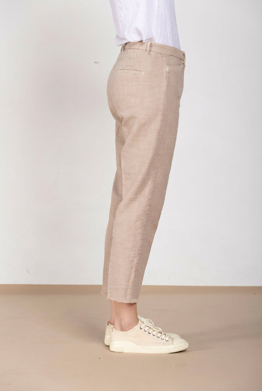 New York Carrot pantalón chino mujer en esterilla carrot fit