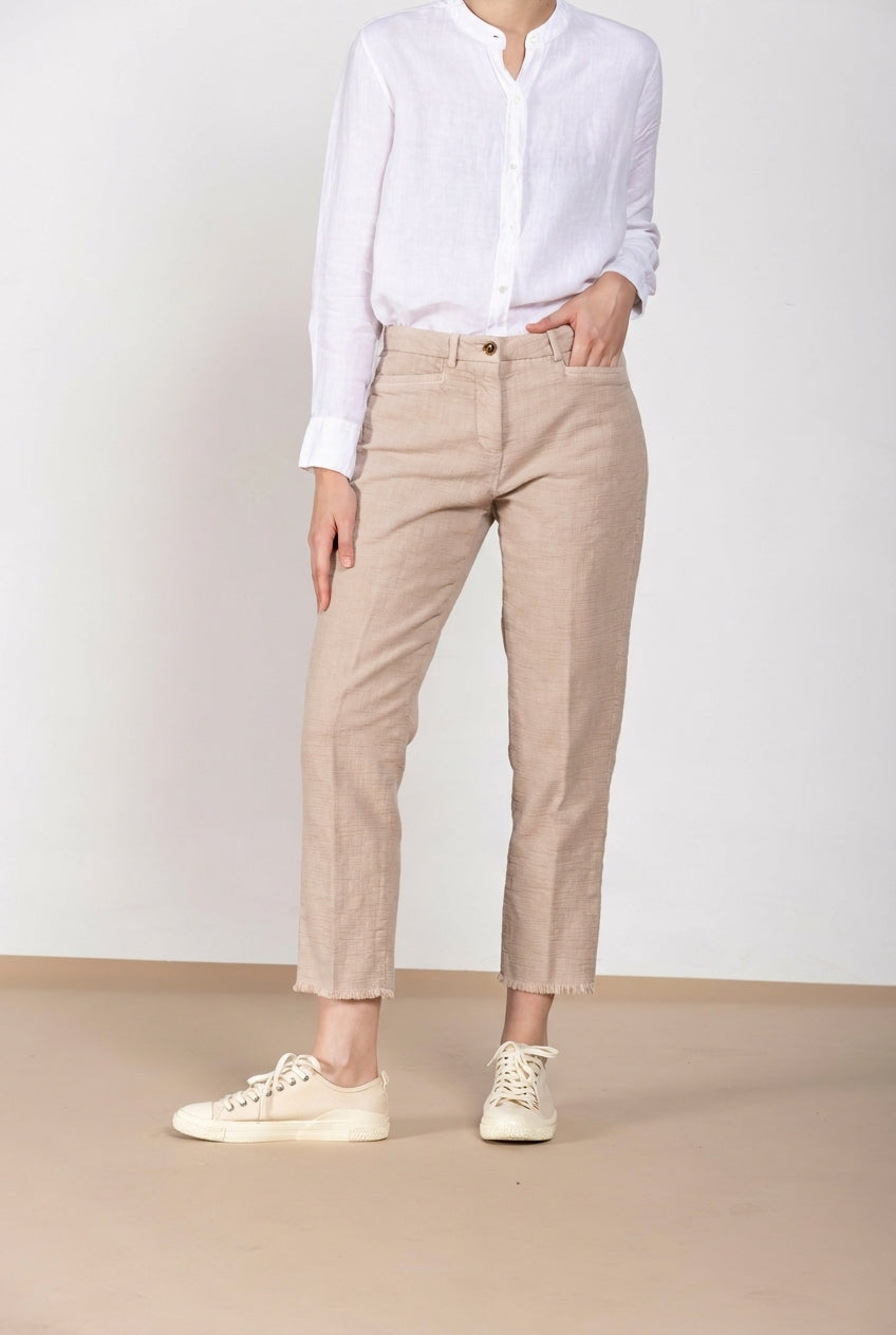 New York Carrot pantalón chino mujer en esterilla carrot fit