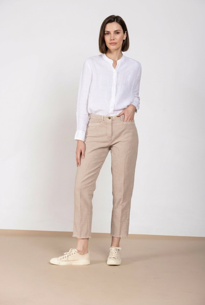 New York Carrot pantalón chino mujer en esterilla carrot fit