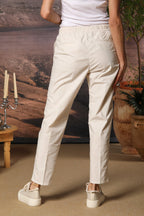 Fatique Jogger women's cargo pants in parachute canvas with a tencel and cotton blend carrot fit