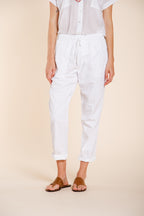 Fatique Jogger Hose Cargo Damen aus Twill relaxed fit