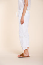 Fatique Jogger Hose Cargo Damen aus Twill relaxed fit