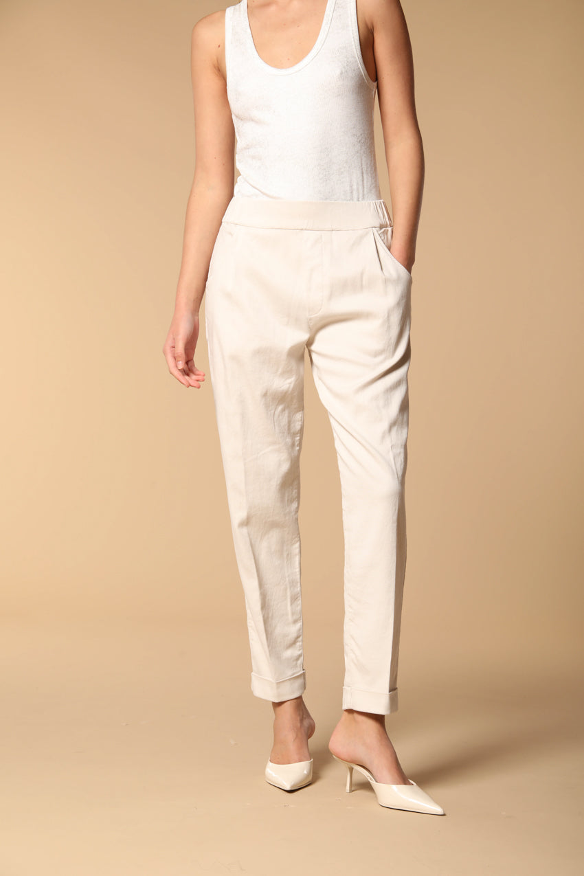 Easy Jogger Pantalon chino femme en sweat relaxed fit