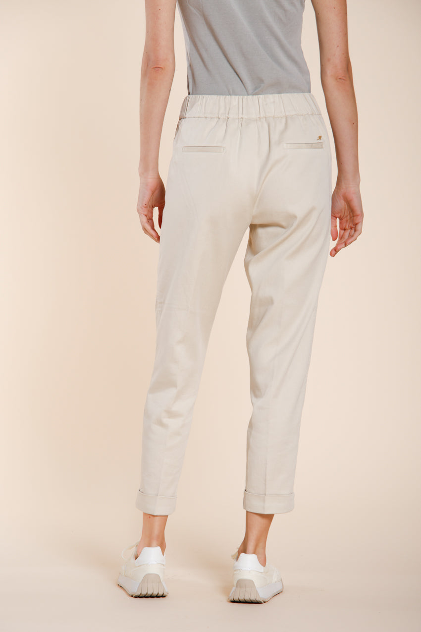 Easy Jogger Hose Chino Damen aus Stretch-Fleece relaxed fit