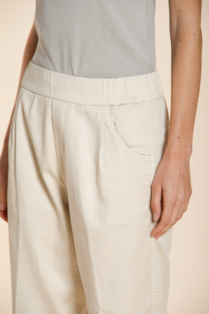 Easy Jogger Hose Chino Damen aus Stretch-Fleece relaxed fit