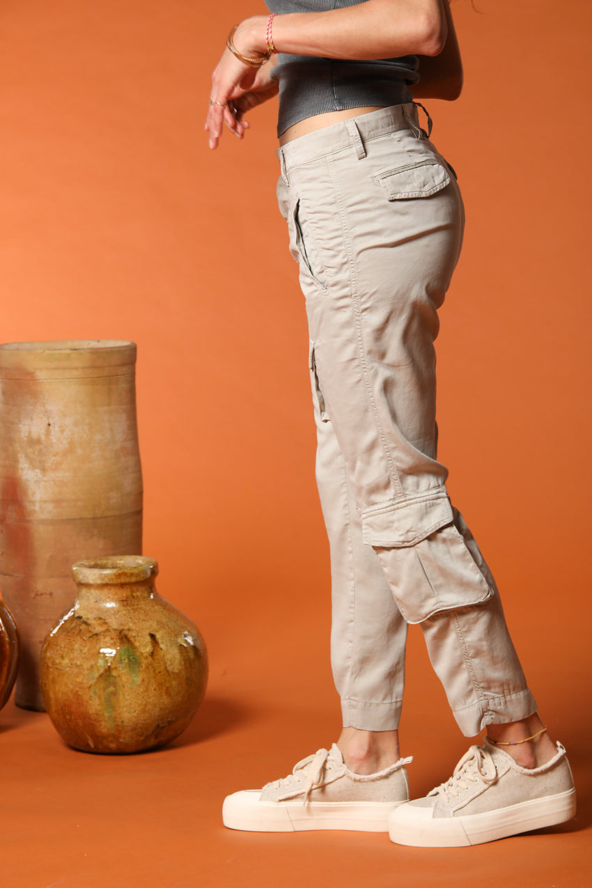 Asia Snake women's cargo pants in modal relaxed fit 