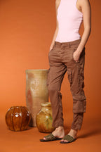 Asia Snake women's cargo pants in modal relaxed fit 