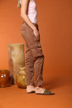 Asia Snake women's cargo pants in modal relaxed fit 