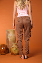 Asia Snake women's cargo pants in modal relaxed fit 