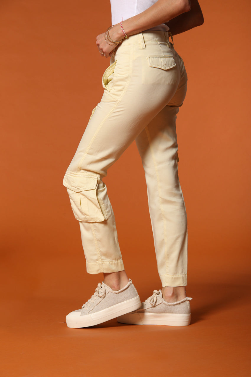 Asia Snake women's cargo pants in modal relaxed fit 