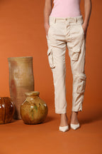 Asia Snake women's cargo pants in modal relaxed fit 