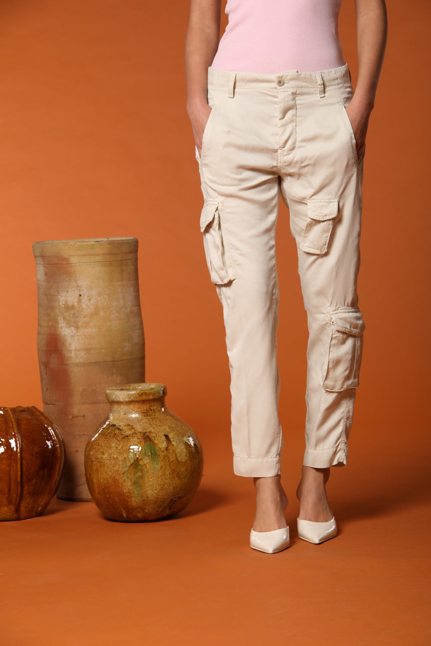 Asia Snake women's cargo pants in modal relaxed fit 