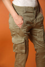 Asia Snake women's cargo pants in modal relaxed fit 