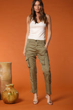 Asia Snake women's cargo pants in modal relaxed fit 