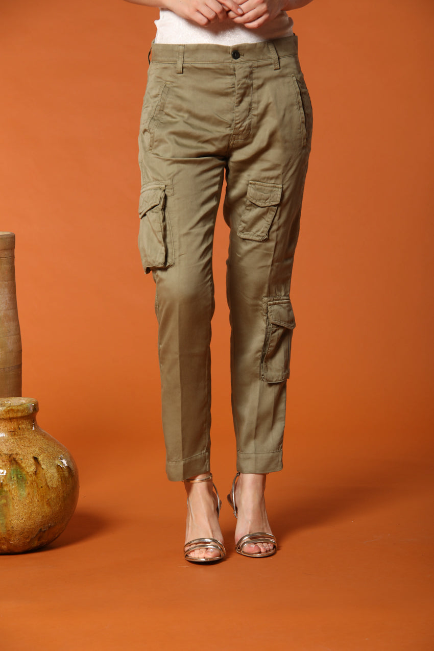 Asia Snake women's cargo pants in modal relaxed fit 