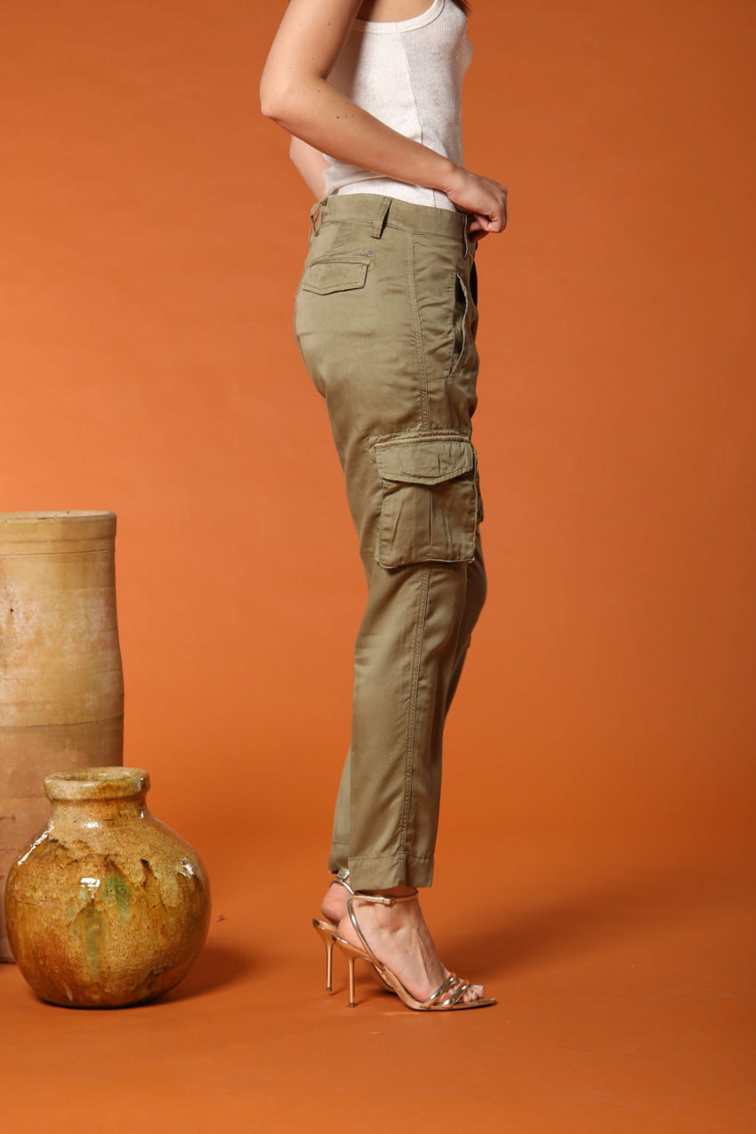 Asia Snake women's cargo pants in modal relaxed fit 