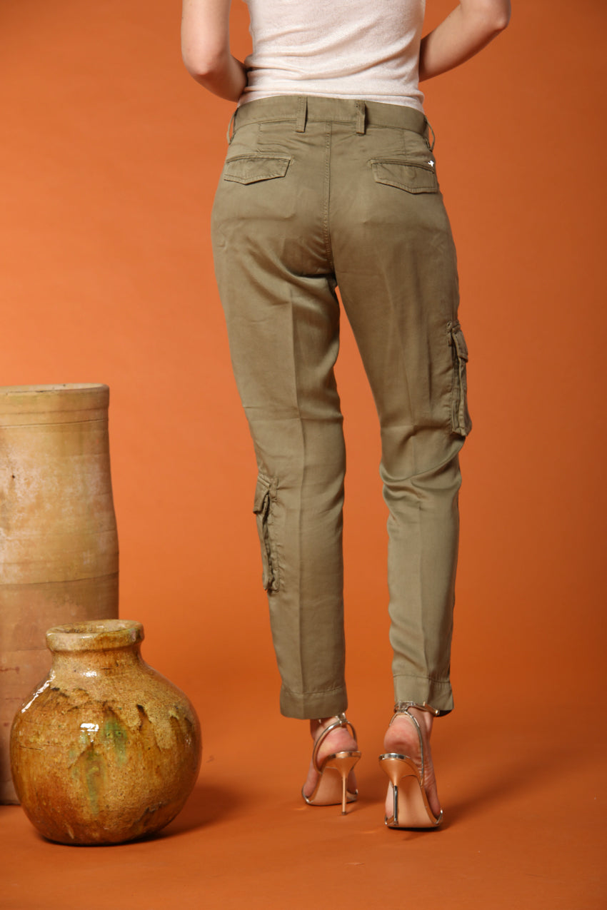 Asia Snake women's cargo pants in modal relaxed fit 