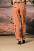 Asia Snake women's cargo pants in modal relaxed fit 