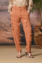 Asia Snake women's cargo pants in modal relaxed fit 