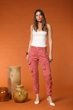 Asia Snake women's cargo pants in modal relaxed fit 
