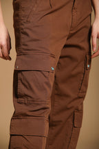 Evita Cargo women's cargo pants in gabardine relaxed fit
