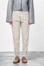 New York Jogger pantalón chino de mujer en twill stretch relaxed fit