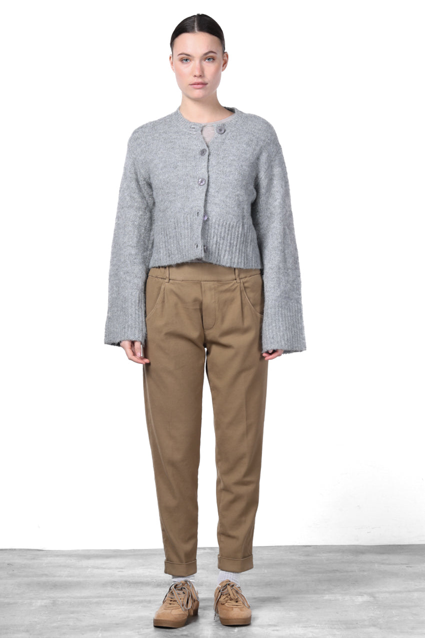 New York Jogger women’s chino pants in stretch twill with relaxed fit