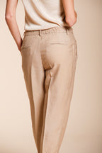 Linda Summer pantalon chino femme en canvas relaxed fit
