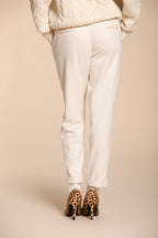 Foto 5 New York Cozy pantalone chino donna in jersey carrot fit